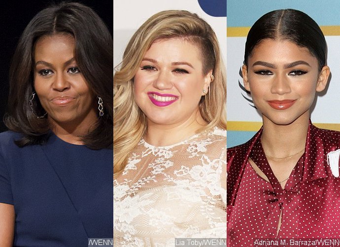 michelle-obama-taps-kelly-clarkson-zendaya-and-more