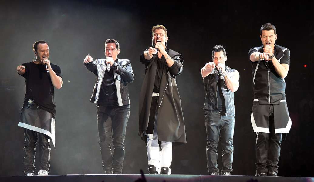 New Kids On The Block, TLC And Nelly Tour Opener At Mandalay Bay In Las Vegas
