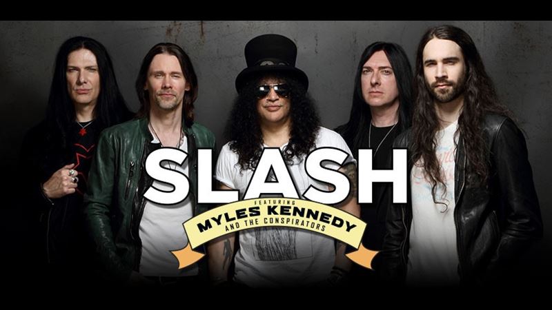 Slash featuring Myles Kennedy Akan Kembali ke Singapura Awal 2019