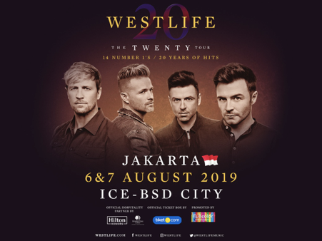 Bersiap untuk Konser 2 Hari Westlife di Jakarta