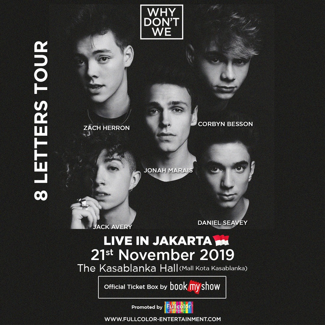 Why Don't We 8 Letters Tour LIve in Jakarta 2019