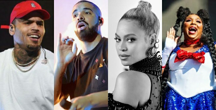 Chris Brown Drake Beyoncé Dan Lizzo Pimpin Perolehan Jumlah Nominasi Terbanyak Soul Train 