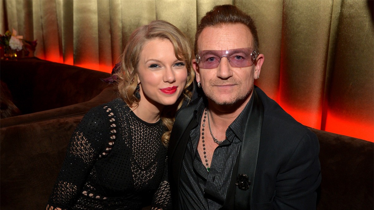Bertemu Taylor Swift, BONO U2 Mengaku Dirinya Adalah Seorang Swiftie!