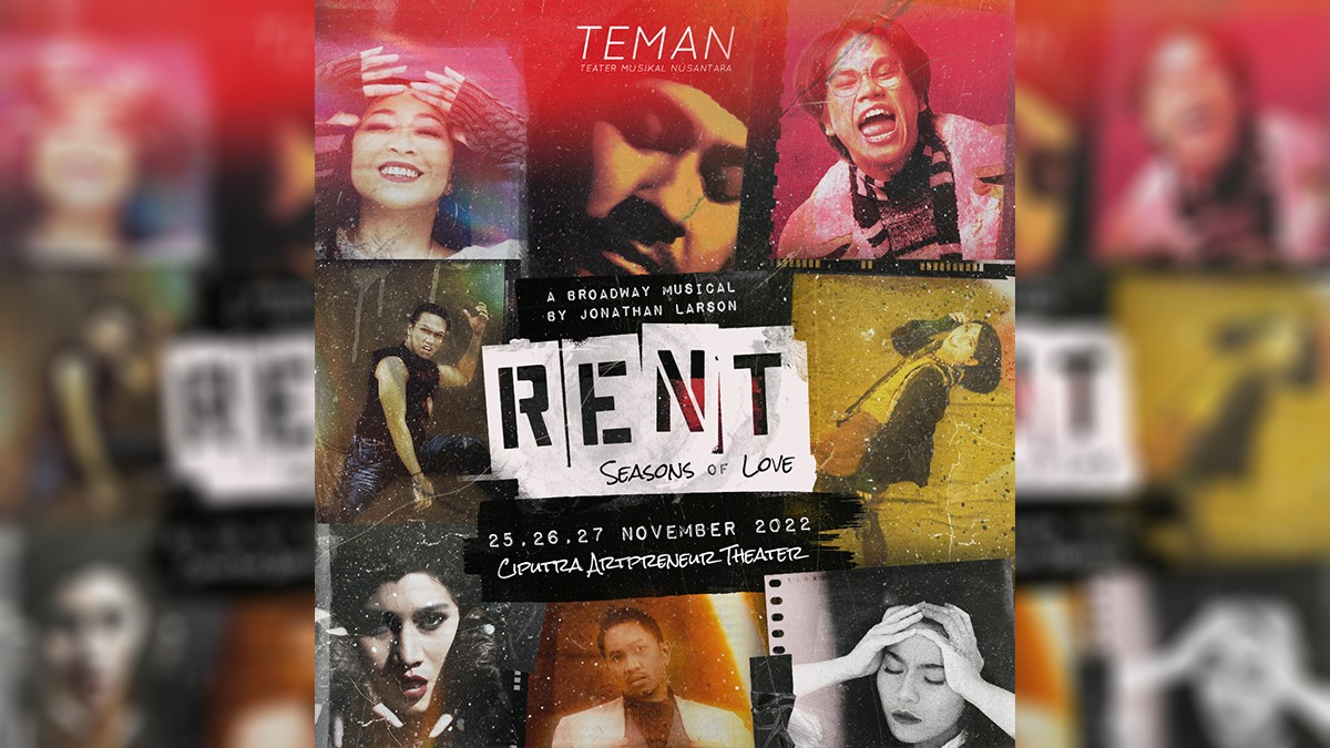 Pentas Broadway Legendaris, RENT The Musical Akan Tampil di Jakarta