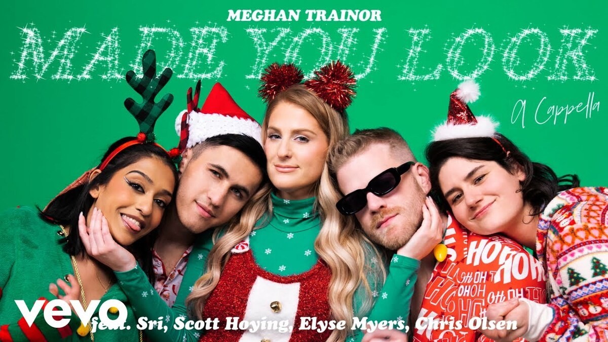 Meghan Trainor Ajak Besties-nya Rayakan Natal di 'Made You Look (A Capella)'