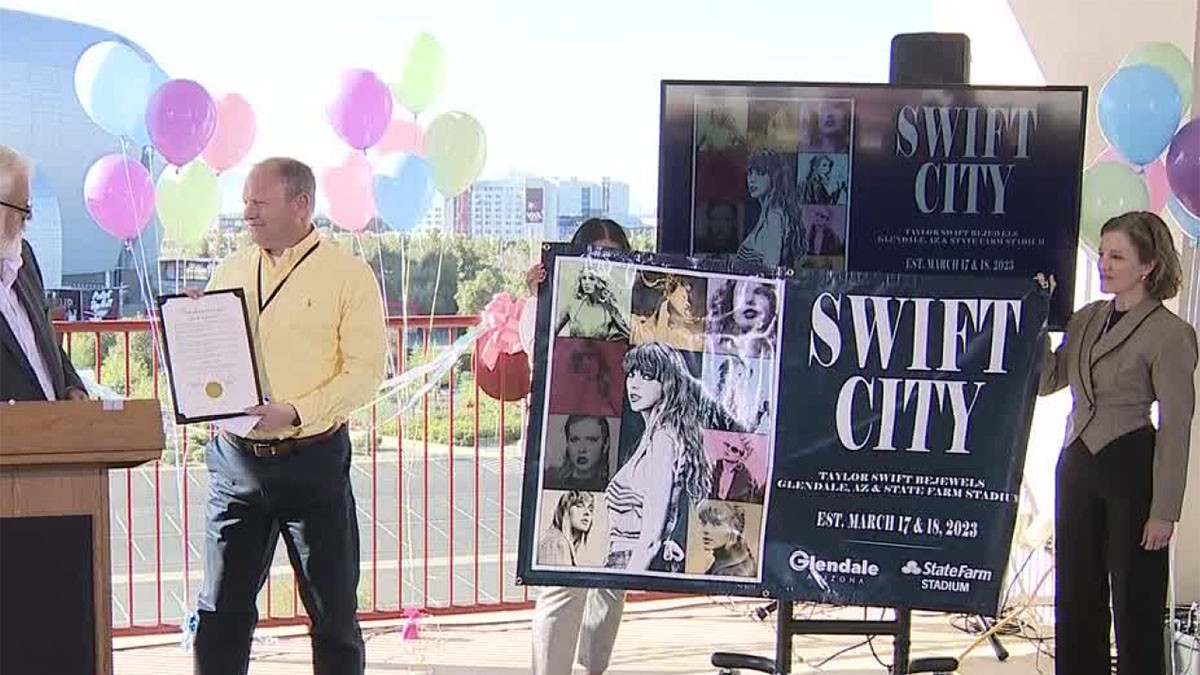 Sambut Tur Taylor Swift, Kota Glendale Ubah Nama Jadi Kota Taylor Swift