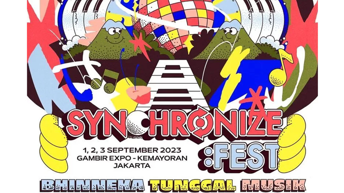 167 Penampil Dari Dalam Negeri Akan Tampil Di Synchronize Festival 2023
