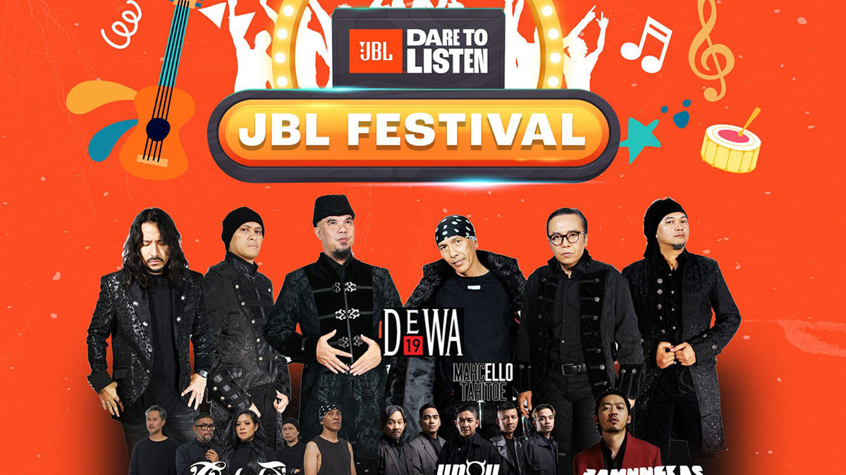 JBL Persembahkan JBL Festival "Dare To Listen" Bersama Dewa 19, Pamungkas, Ungu dan Cokelat