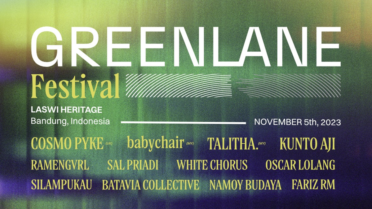 Fariz RM, Kunto Aji, Cosmo Pyke Siap Hadir di Greenlane Festival, Laswi Heritage, Bandung