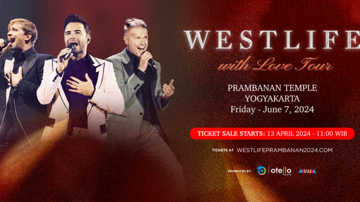Westlife Sambangi Yogyakarta untuk "Westlife With Love Tour 2024"