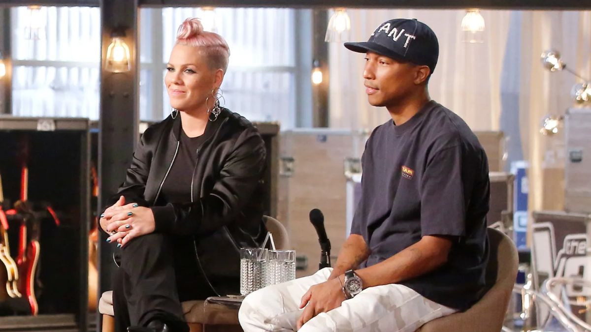 Pink And Pharrell Williams