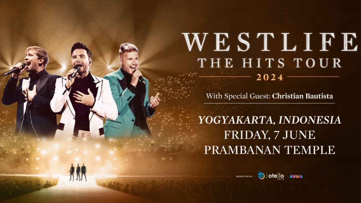Christian Bautista akan Meriahkan Konser "The Hits Tour 2024" Westlife di Prambanan